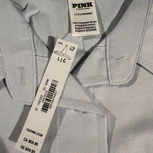 Victoria's Secret Light Blue Button Down Shirt